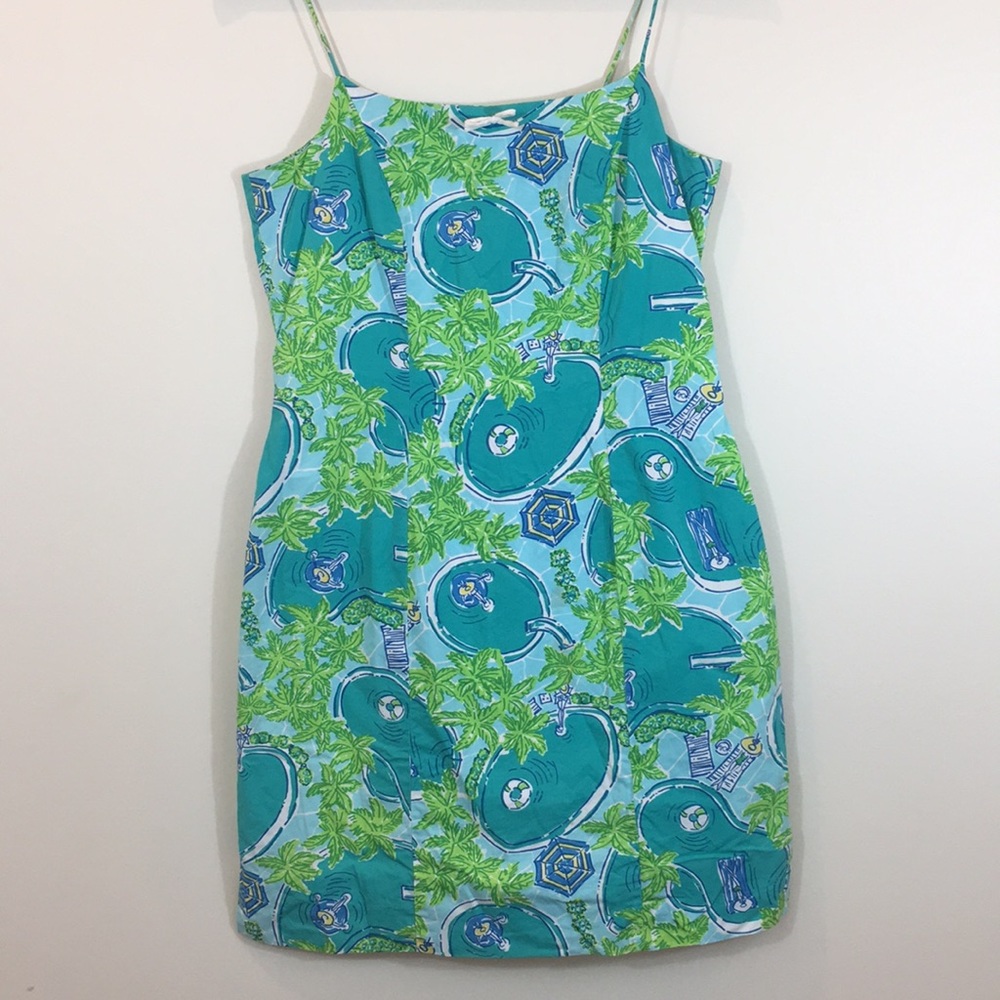 Lilly Pulitzer spaghetti strap dress